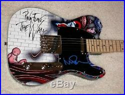 PINK FLOYD THE WALL SIGNED NICK MASON CUSTOM 1 OF 1 TELE ELECTRIC GUITAR WithPROOF