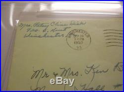 Patsy Cline Signed Envelope Psa/dna Authentic Auto I Fall To Pieces Decca Crazy