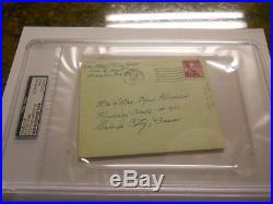 Patsy Cline Signed Envelope Psa/dna Authentic Auto I Fall To Pieces Decca Crazy