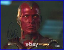 Paul Bettany Signed 11x14 Photo Avengers Marvel Authentic Autograph Beckett 12