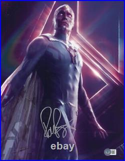Paul Bettany Signed 11x14 Photo Avengers Marvel Authentic Autograph Beckett 3