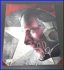 Paul Bettany Signed Autograph 11x14 Photo Wanda Vision Avengers Marvel BAS COA A