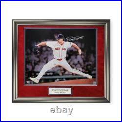 Payton Tolle Red Sox Signed Autographed 16x20 Photo Framed to 23x27 Fanatics