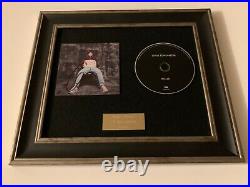 Personally Signed/autographed Louis Tomlinson Walls Framed CD Presentation