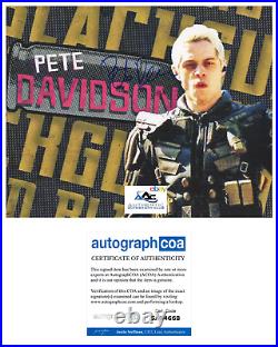 Pete Davidson Autograph Signed 8x10 Photo The Suicide Squad Snl Acoa