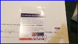 Peter Boyle signed Contract PSA DNA Autograph Auto Actor Everybody Loves Raymond