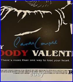 Peter Cowper Autograph Signed MY BLOODY VALENTINE 11x14 Movie Framed Display JSA