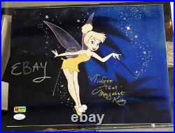 Peter Pan Tinker Bell Margaret Kerry In Person Autograph SIGNED 11x14 PHOTO JSA
