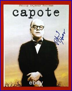 Philip Seymour Hoffman Signed Autograph Signed CAPOTE 8x10 COA