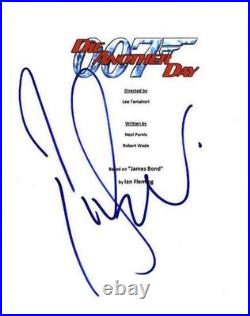 Pierce Brosnan authentic signed celebrity 8x10 photo WithCert Autographed (B0307) Pierce Brosnan authentic signed celebrity 8x10 photo WithCert Autographed (B0307)