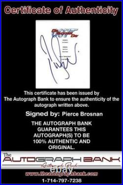 Pierce Brosnan authentic signed celebrity 8x10 photo WithCert Autographed (B0307)