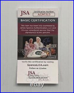 Polio Vaccine Dr Jonas Salk Signed Autograph 3x5 Index Card JSA FREE S&H