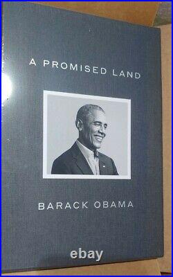 President Barack OBAMA SIGNED A Promised Land DELUXE 1ST Ed Autographed IN HAND