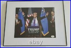 President Donald Trump Hand Signed 8x10 photo AUTOGRAPH withCOA