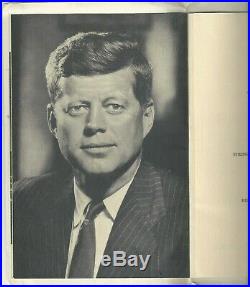 President John F Kennedy Jfk Signed Jsa Certified Authentic Program Autographed