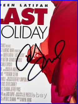 Queen Latifa Signed Autographed LAST HOLIDAY 12x18 Photo EXACT Proof JSA COA