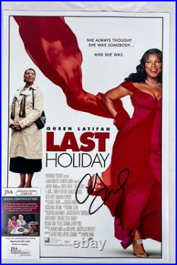 Queen Latifa Signed Autographed LAST HOLIDAY 12x18 Photo EXACT Proof JSA COA