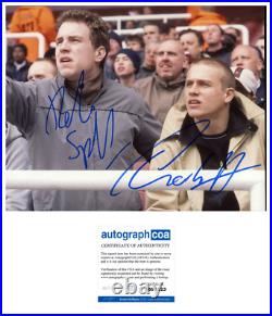 RAFE SPALL & CHARLIE HUNNAM signed Autograph GREEN STREET HOOLIGANS ACOA COA