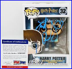 RARE Daniel Radcliffe Harry Potter 32 Signed Autographed Funko POP PSA JSA