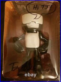 RARE Tom Fulp signed New Tankmen Captain by Newgrounds from 2008 FREE SHIPPING