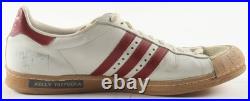 RARE Vintage Kelly Tripucka Signed Adidas Superstar Signed Shoe JSA Gameworn