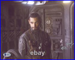 RIZ AHMED SIGNED AUTOGRAPHED 8x10 PHOTO BODHI ROGUE ONE STAR WARS BECKETT BAS