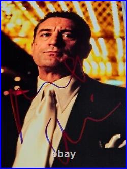 ROBERT DE NIRO autograph Beckett certificate signed 8x10 CASINO