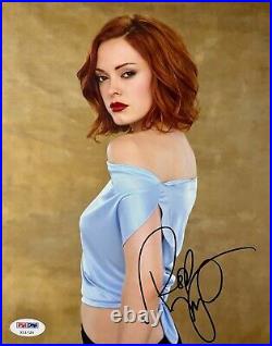 ROSE McGOWAN Autograph Hand SIGNED 8x10 PHOTO BEAUTIFUL! PSA/DNA CERTIFIED