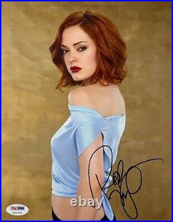 ROSE McGOWAN Autograph Hand SIGNED 8x10 PHOTO BEAUTIFUL! PSA/DNA CERTIFIED