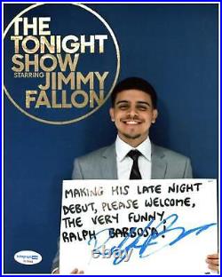 Ralph Barbosa Signed 8x10 Photo Comedy Autographed AutographCOA