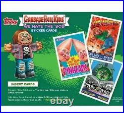 Rare! 2019 Garbage Pail Kids We Hate The 90s Collectors Box 1 Insert Guaranteed