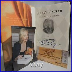 Rare AUTOGRAPHED Harry Potter and the Deathly Hallows signed by J. K. ROWLING