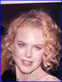 Rare Nicole Kidman 2002 Autograph Signed Photo 8.5x11 COA Vintage Limited