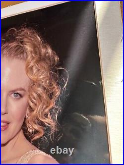 Rare Nicole Kidman 2002 Autograph Signed Photo 8.5x11 COA Vintage Limited