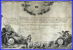 Rare President GEORGE WASHINGTON Signed Document Over 200yrs Old 1780s JSA/PSA