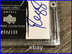Reggie Miller 2003-04 Upper Deck Exquisite Collection Auto Patches 98/100 HOF