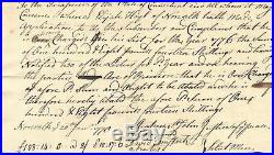 Revolutionary War Document 1776 Signed by Soldier David Comstock