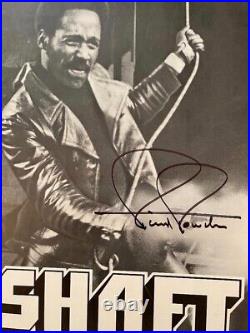 Richard Roundtree In Person Signed Mgm Pressbook For The 1971 Film Shaft