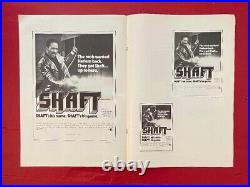 Richard Roundtree In Person Signed Mgm Pressbook For The 1971 Film Shaft