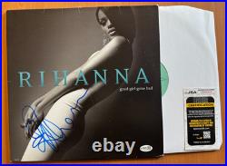 Rihanna Signed Autographed Good Girl Gone Bad Vinyl LP JSA COA