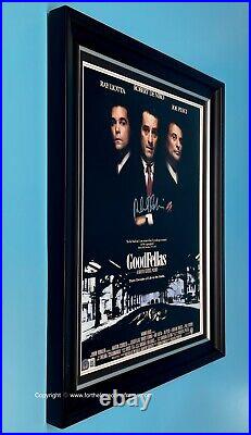 Robert De Niro Signed Autograph Movie Memorabilia Goodfellas Poster & AFTAL COA