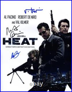 Robert Deniro Pacino Kilmer signed 11x14 Picture autographed photo pic with COA
