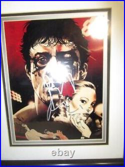 Robert de niro autographed raging bull framed picture