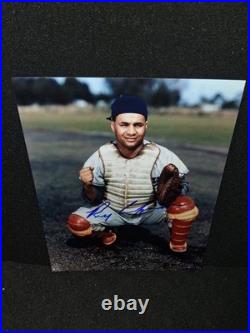 Roy Campanella Brooklyn Dodgers autographed 8x10 photo & COA