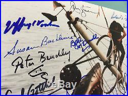 Roy Scheider Richard Dreyfuss JAWS 1975 photo cast signed x15