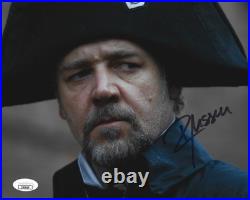 Russell Crowe REAL hand SIGNED Les Misérables Movie Photo JSA COA Autographed