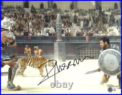 Russell Crowe Signed Autograph Gladiator 11x14 Photo Beckett BAS