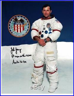 SALE! Apollo 16 Astronaut John Young Signed Photo