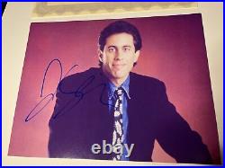 SEINFELD AUTOGRAPH Photograph Picture Jerry Seinfeld t? V Show COA signed P1