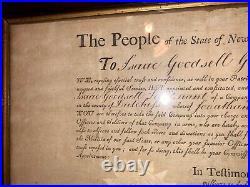 SIGNED 1st US CHIEF JUSTICE JOHN JAY AUTOGRAPH, 1800s NEW YORK MILITIA DOCUMENT